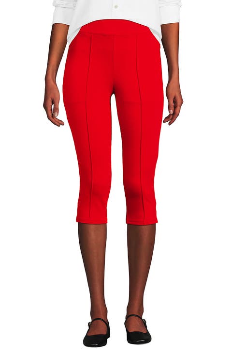 Starfish High Rise Pintuck Capri Pants