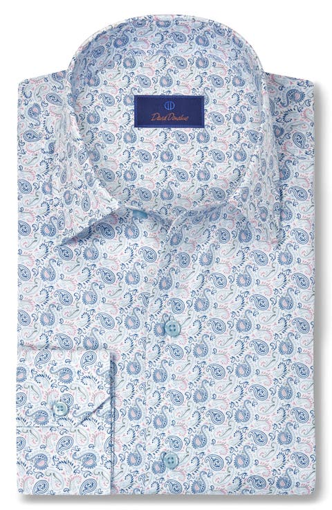 Paisley Print Sport Shirt