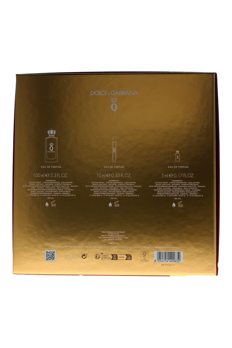 Q by Dolce&Gabbana Eau de Parfum Set, Alternate, color, NO COLOR