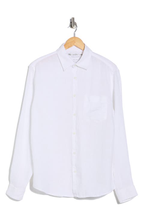 Linen Button-Up Shirt