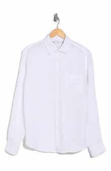 DENIM AND FLOWER Linen Button-Up Shirt