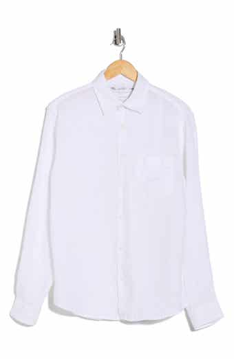 DENIM AND FLOWER Linen Button-Up Shirt