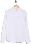DENIM AND FLOWER Linen Button-Up Shirt