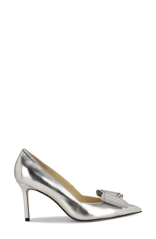 Nine West Ceryn Pointed Toe Pump In Silver