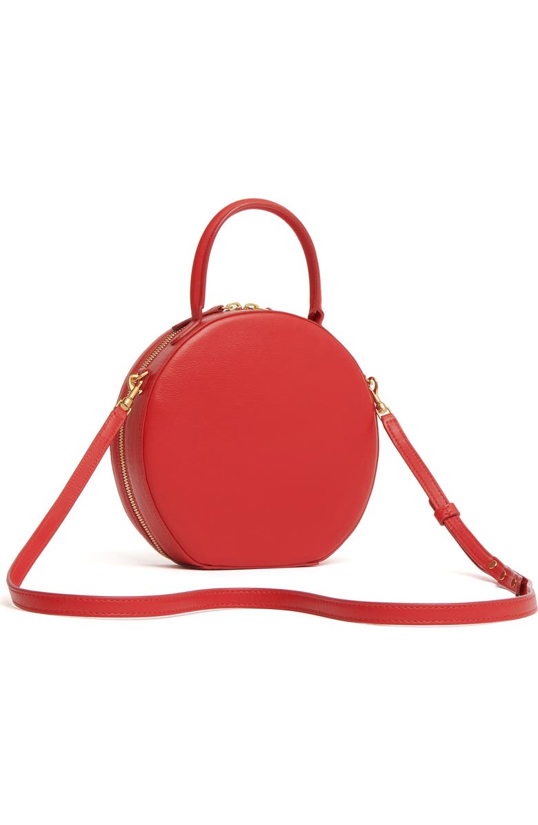 Mansur Gavriel Circle Leather Crossbody Bag, Alternate, color,