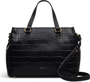 Radley Eltham Mews - Faux Croc Small Ziptop Satchel Bag