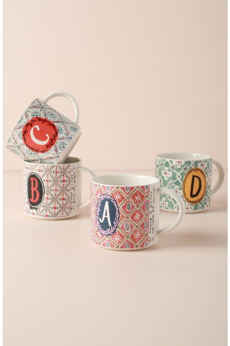 Anthropologie Jo Stoneware Mug, Alternate, color, O