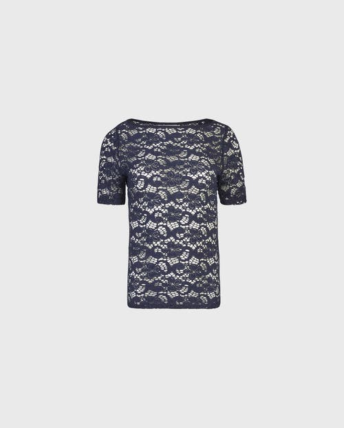 Anne Fontaine Portrait Top In Blue