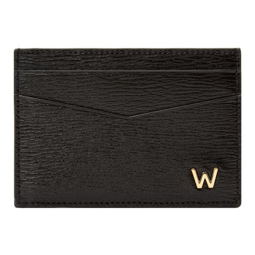Wolf W Cardholder In Black
