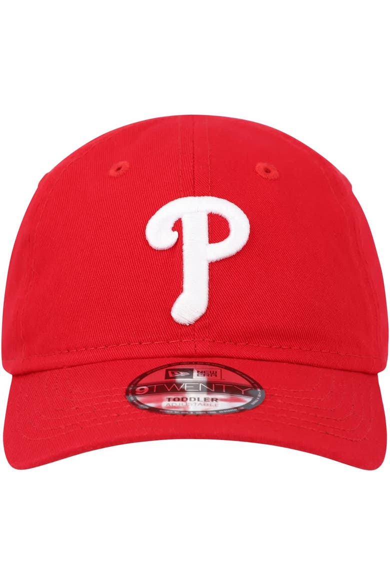 Toddler New Era Red Philadelphia Phillies Team 9TWENTY Adjustable Hat, Alternate, color, Red