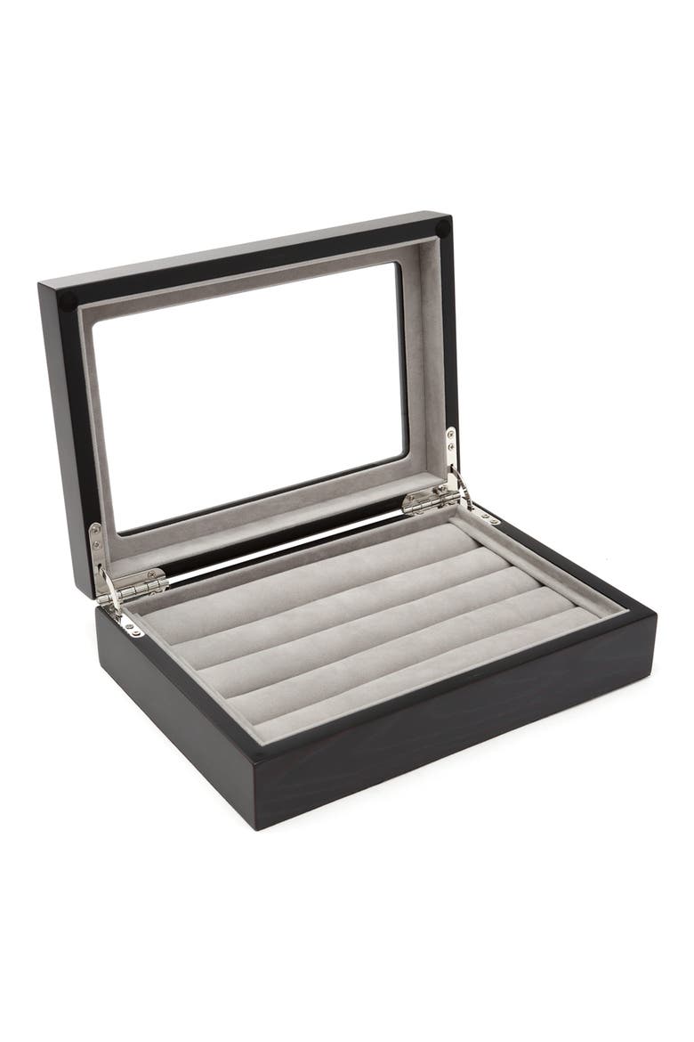 Cuff Links Collectors Case, Alternate, color, BLACK