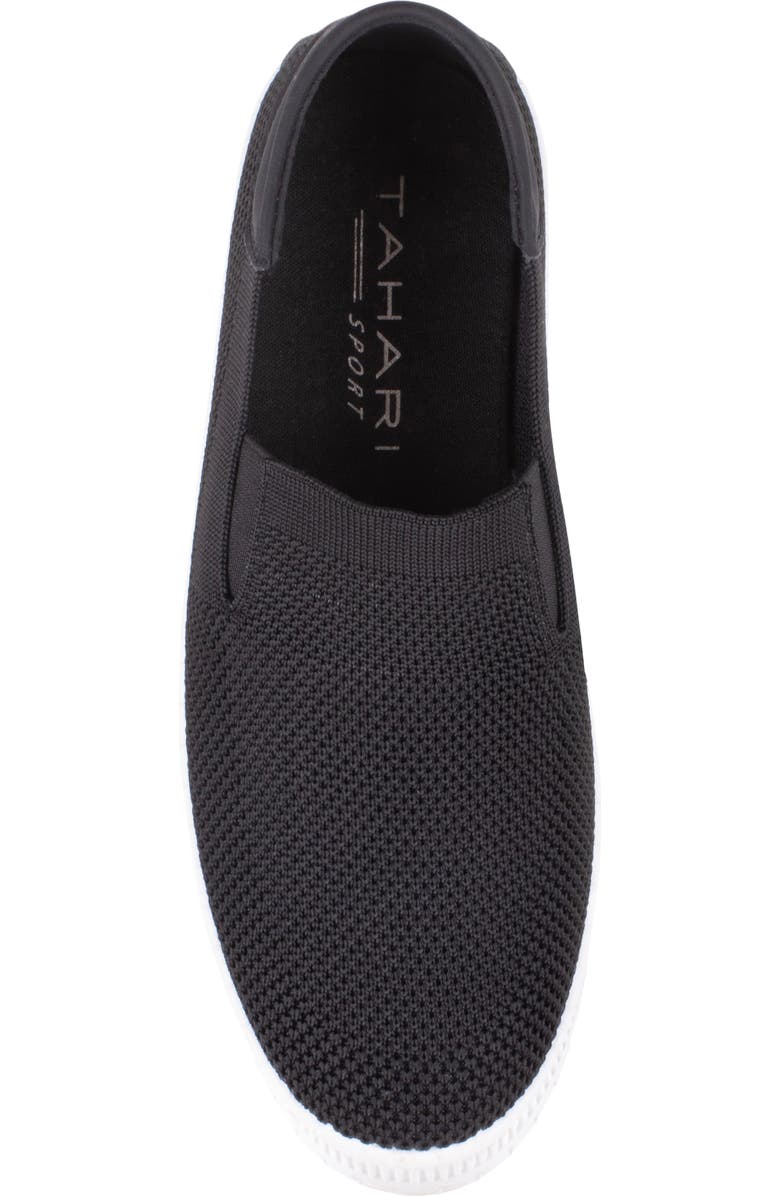 Tahari Appollonia Slip-On Platform Sneaker, Alternate, color, Black