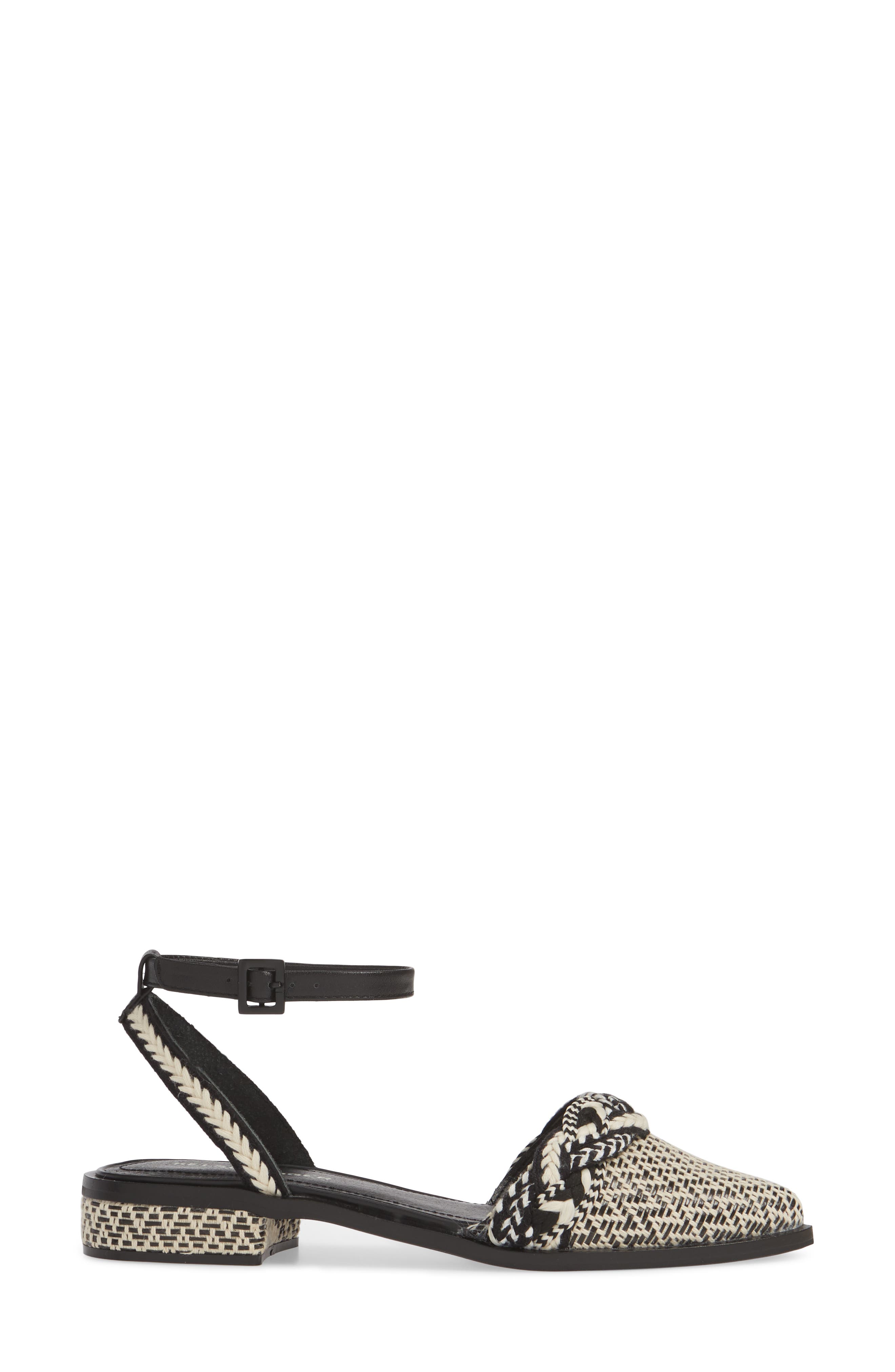 Kelsi Dagger Brooklyn Annalese Ankle Strap Flat, Alternate, color, 
