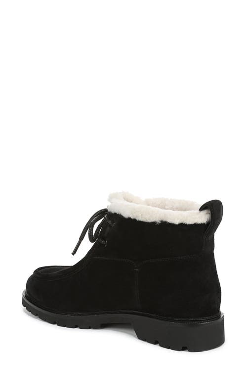 Vince Sierra Genuine Shearling Boot In Black