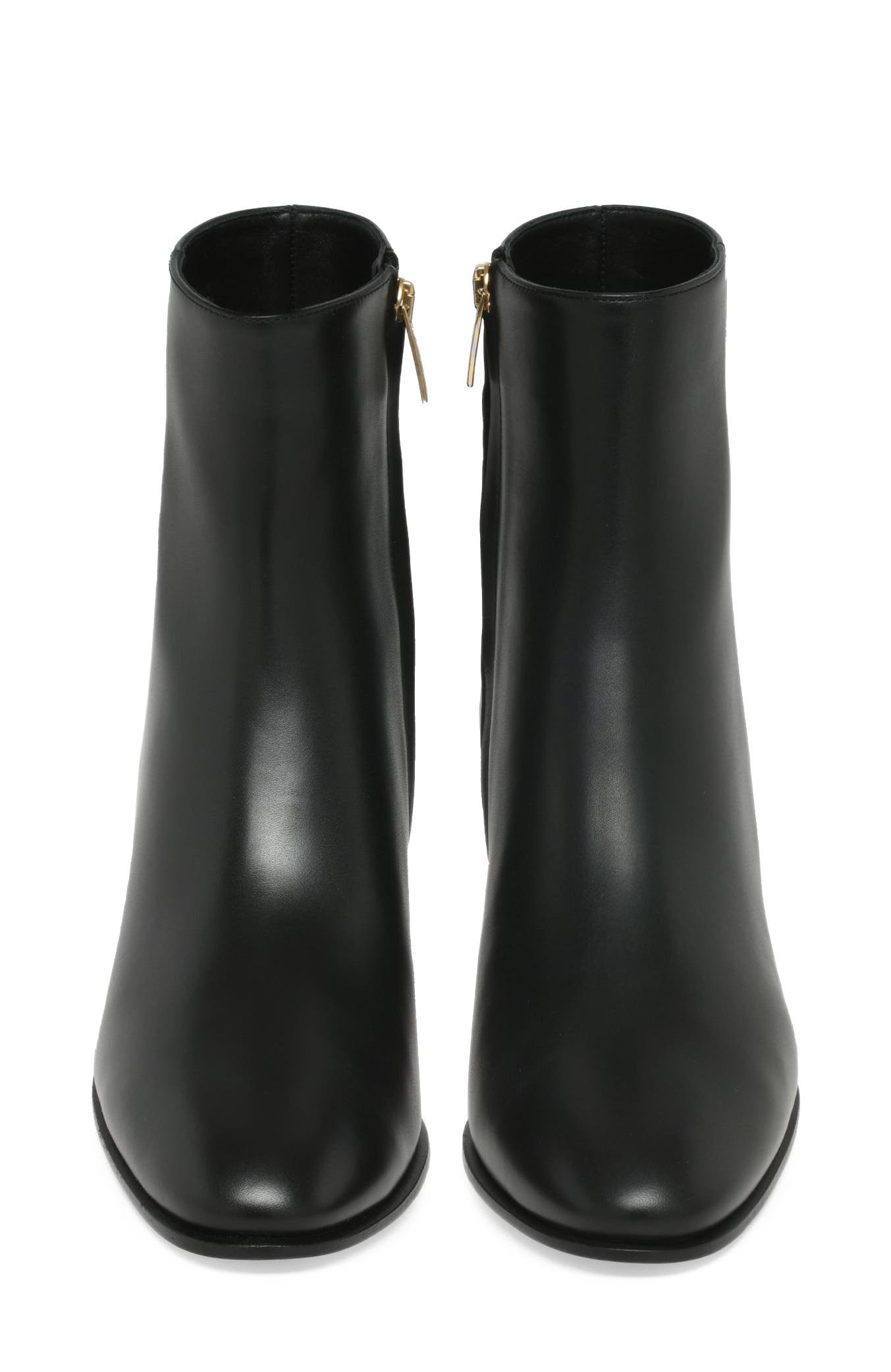Gianvito Rossi Spencer Booties, Alternate, color, Black Calf