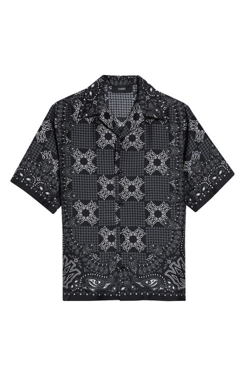 MA Check Silk Camp Shirt
