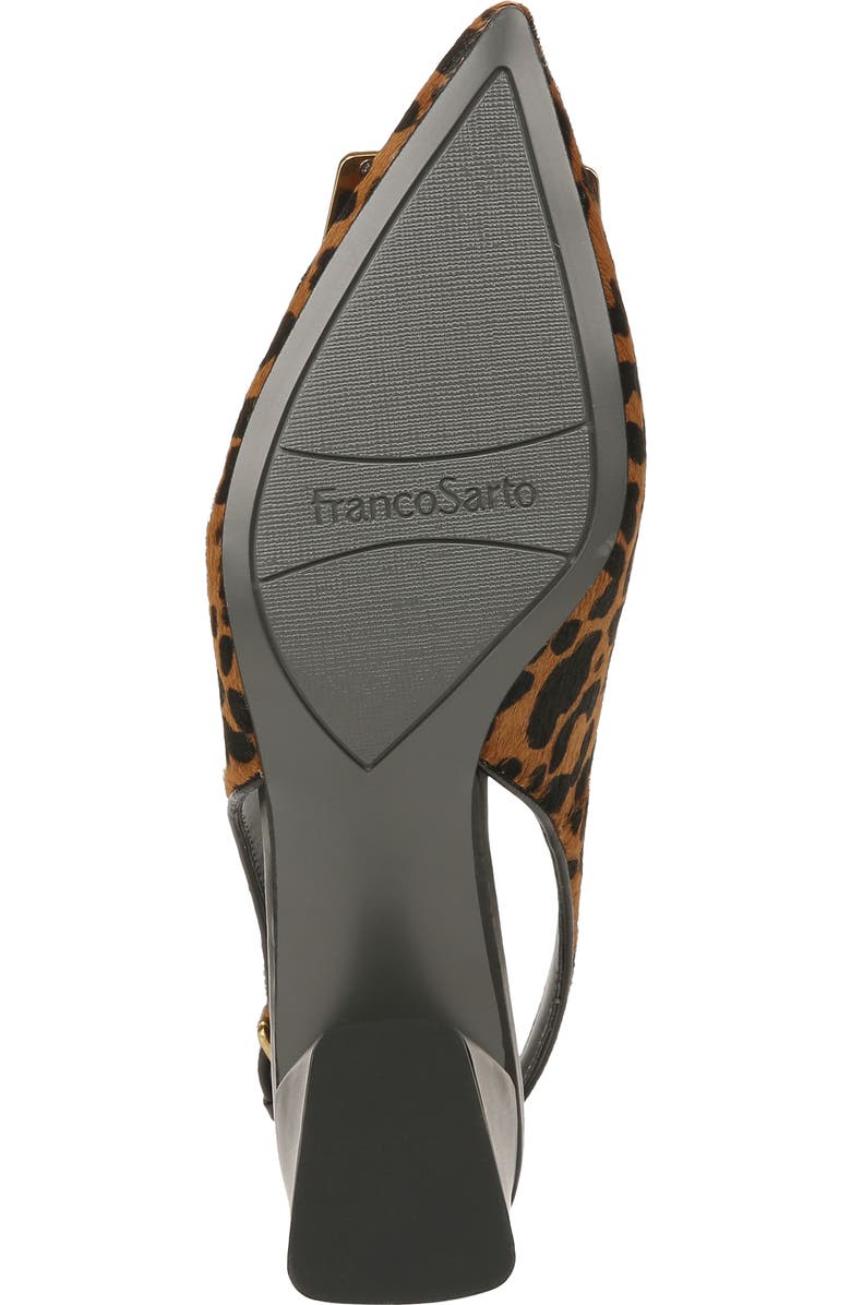 Franco Sarto Racer Slingback Pointed Toe Pump, Alternate, color, Whiskey