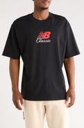 New Balance Hoops Classic Cotton Graphic T-Shirt
