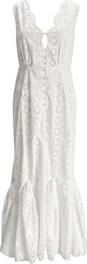 BRUNNA.CO Seruni Embroidered Mermaid Maxi Dress