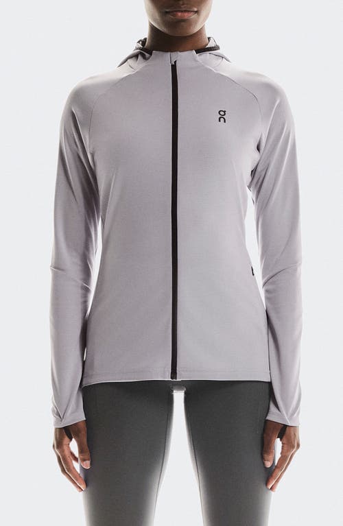 On Climate Zip Hoodie In Purple