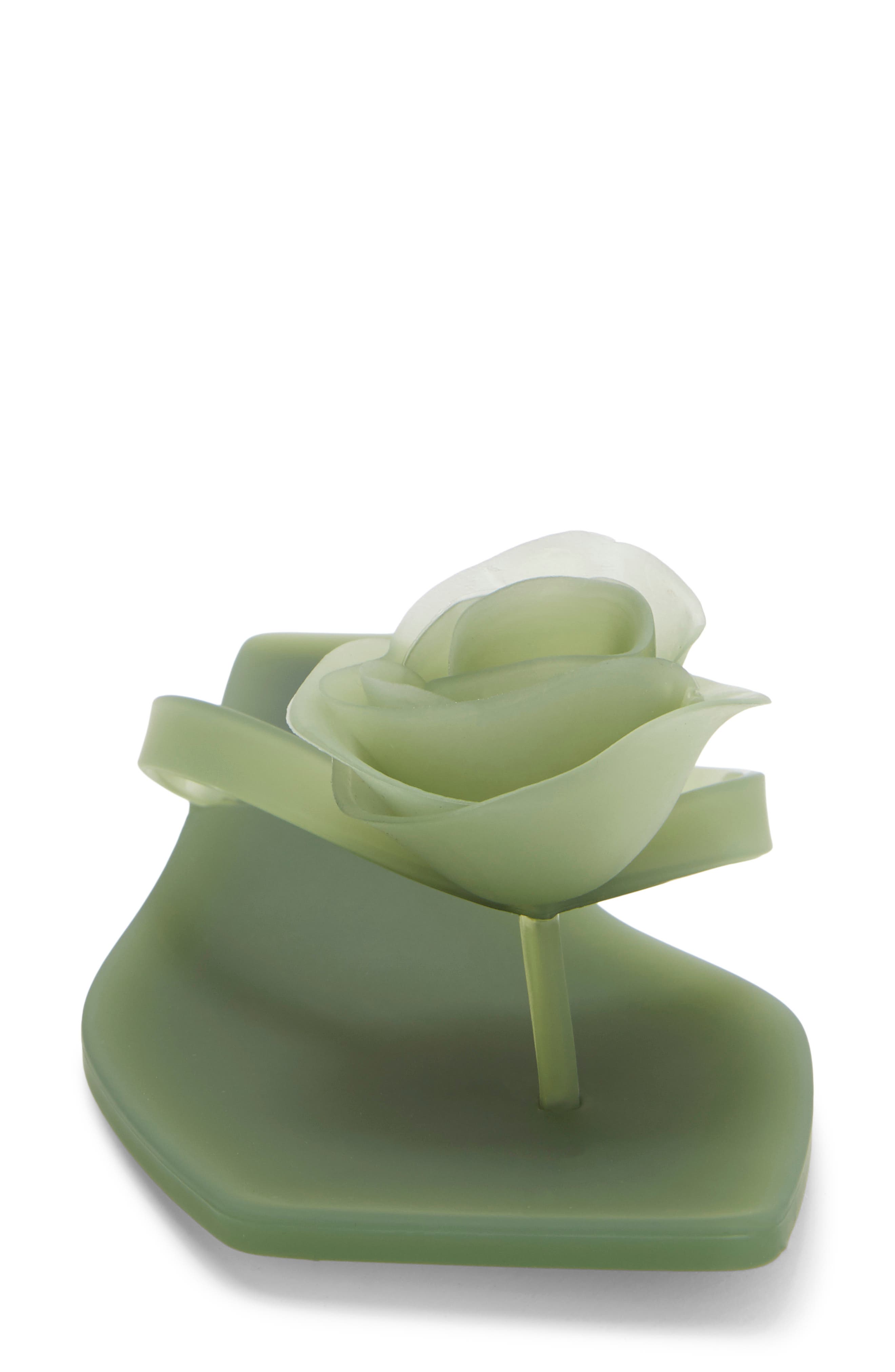 Sweeten Flip Flop, Alternate, color, GREEN MATTE