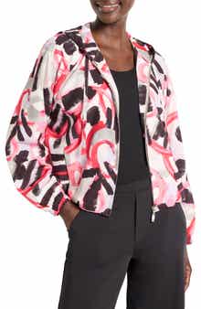 Graffiti Hooded Windbreaker