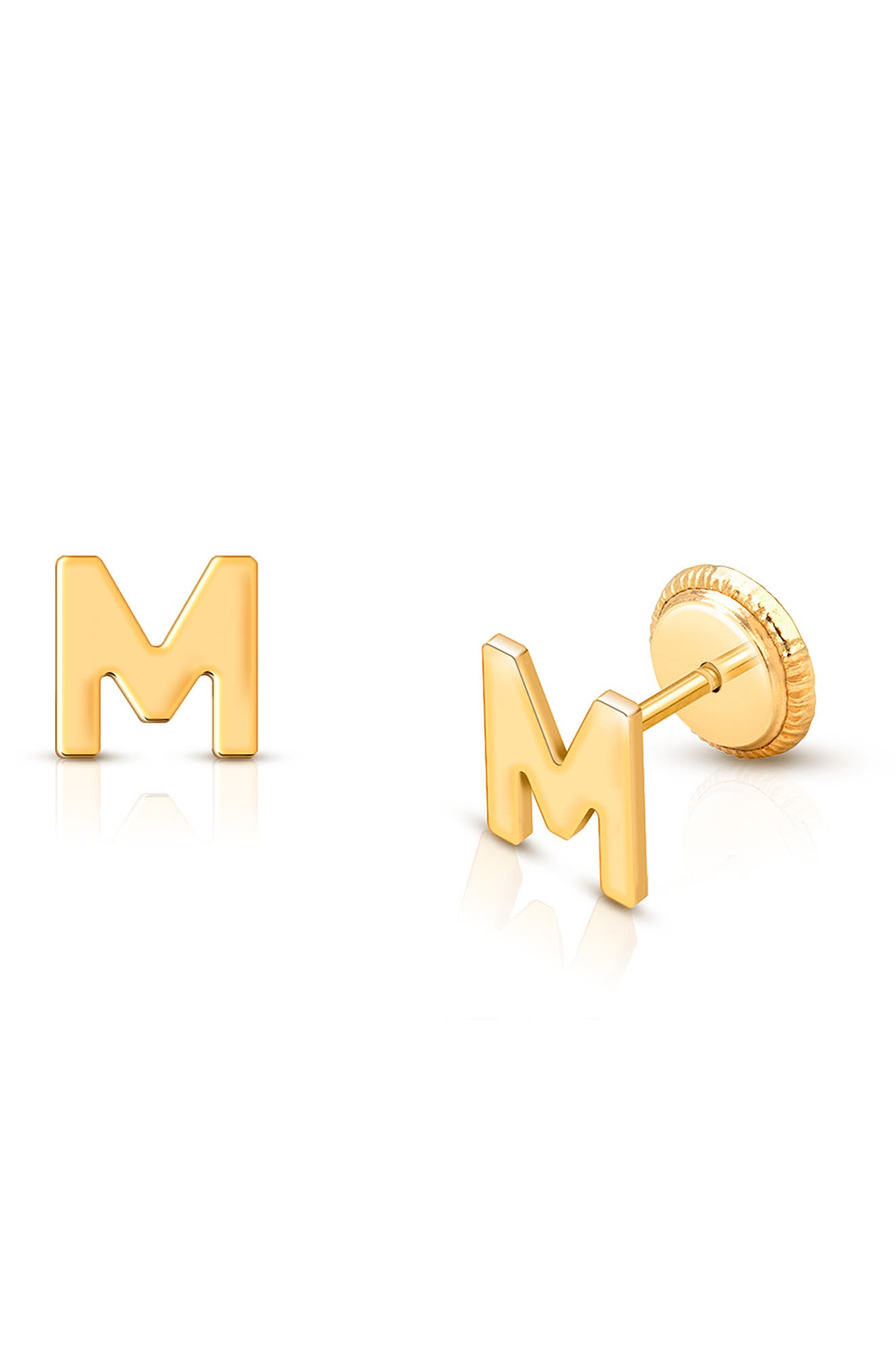 14K Gold - M