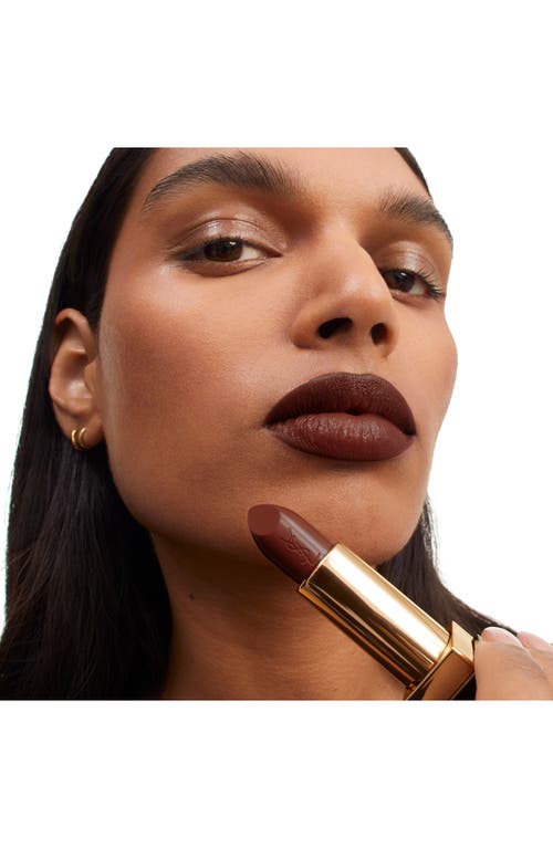Saint Laurent Yves  Rouge Pur Couture Caring Satin Lipstick With Ceramides In N13 Effortless Maroon