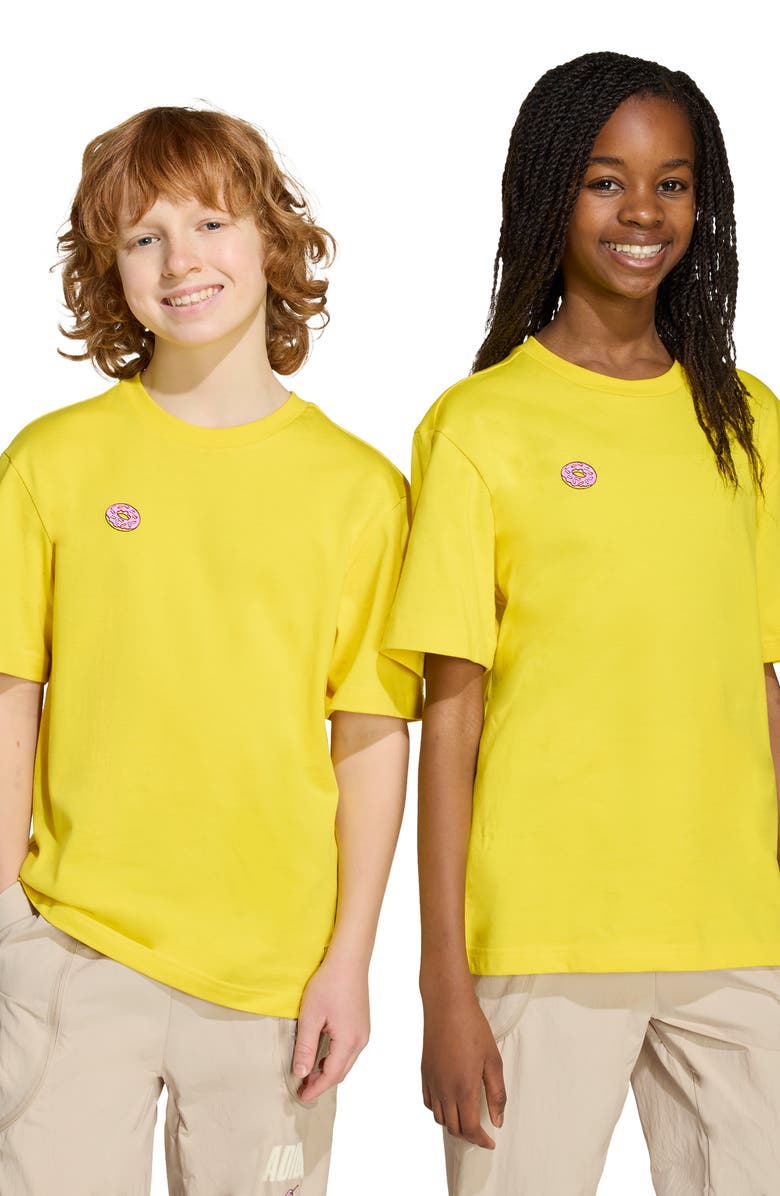 adidas Originals x The Simpsons Kids's Graphic T-Shirt, Alternate, color, Yellow