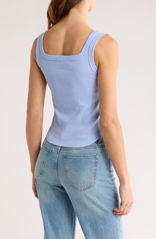 Madewell Luma Tank In Craft Blue