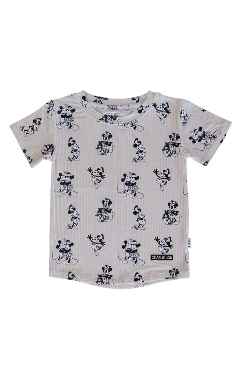 Charlie Lou Baby<sup>®</sup> Steamboat Willie T-Shirt, Main, color, Beige