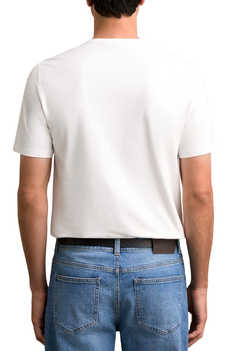 Joe Stretch Cotton T-Shirt, Alternate, color, WHITE