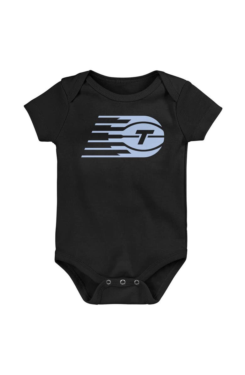 Outerstuff Newborn Black Toronto Tempo Icon Bodysuit, Alternate, color, Black