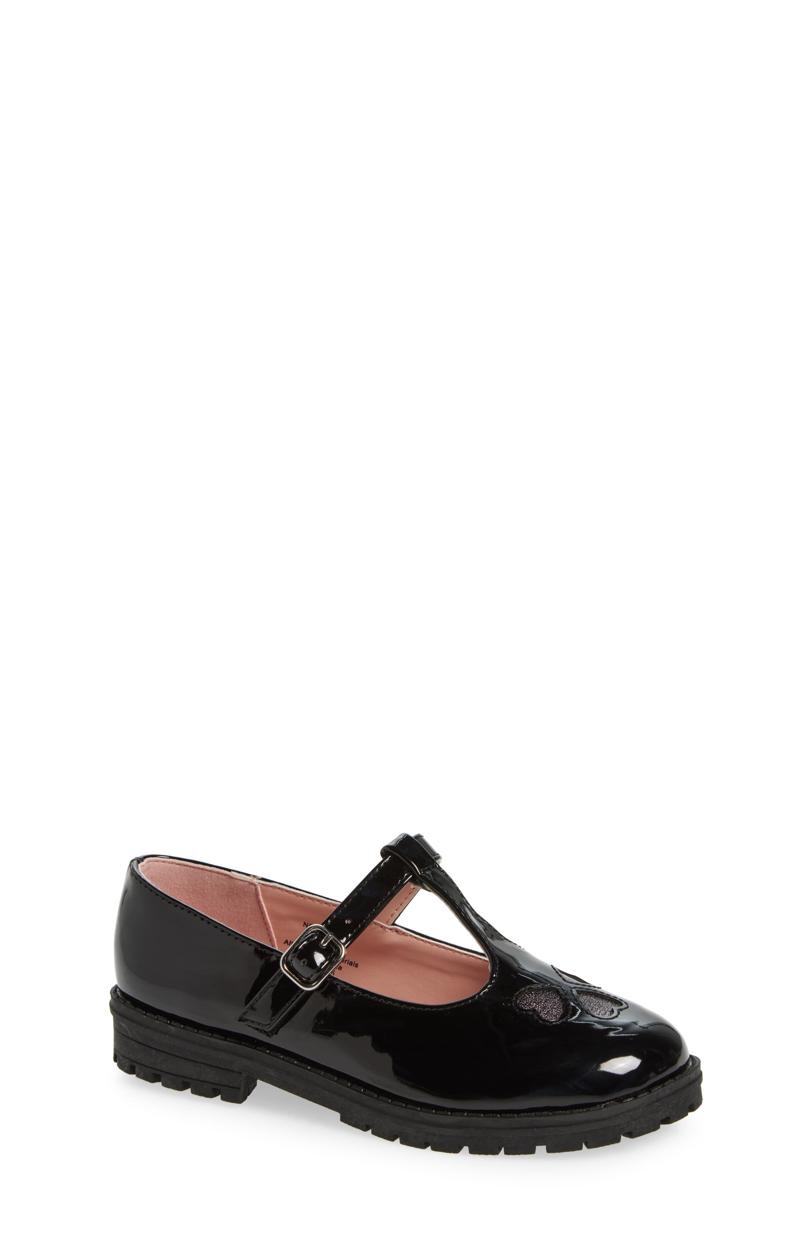 Nordstrom Kids' Lindie T-Strap Flat, Main, color, 