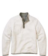 Marine Layer Corbet Reversible Quilted Snap Placket Sweatshirt