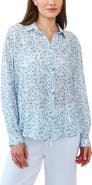 Bella Dahl Print Button-Up Shirt