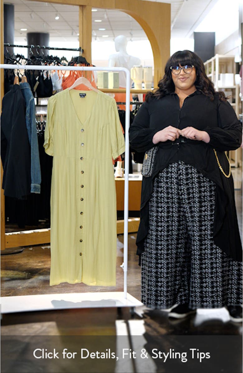 Charli Button-Up Midi Dress, sales video thumbnail