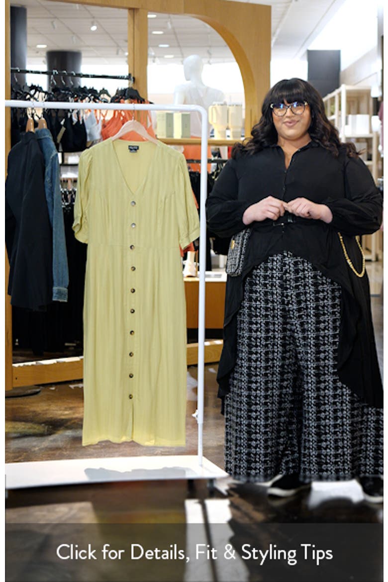 Charli Button-Up Midi Dress video