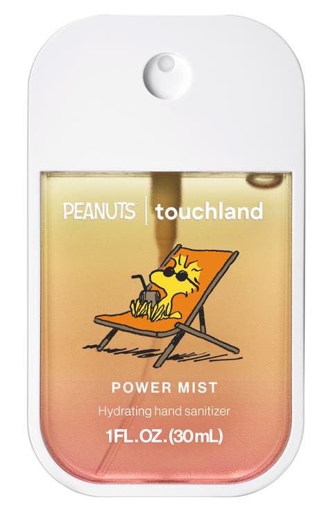 Peanuts Power Mist Beach Coco Hydrating Hand Sanitizer