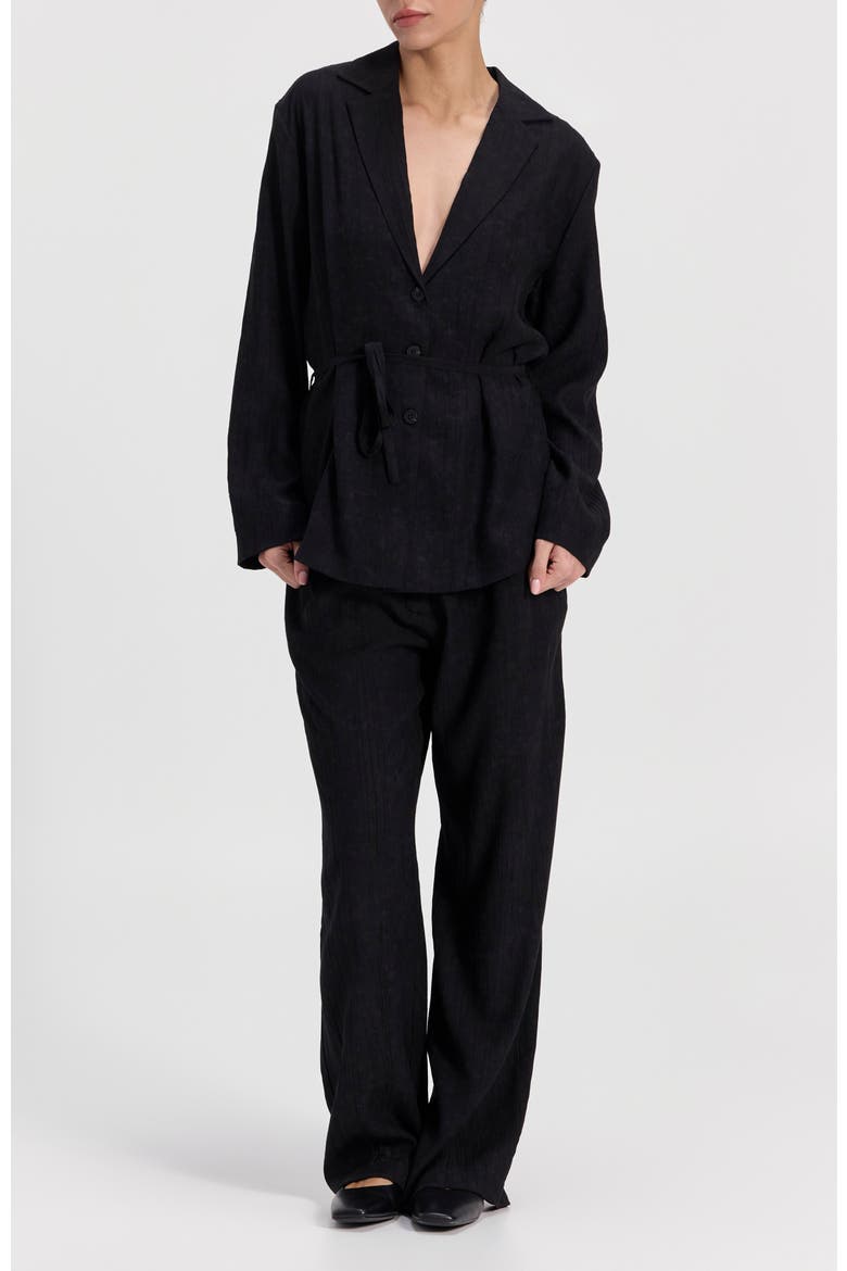 Lightweight Textured Jacket, Alternate, color, Black