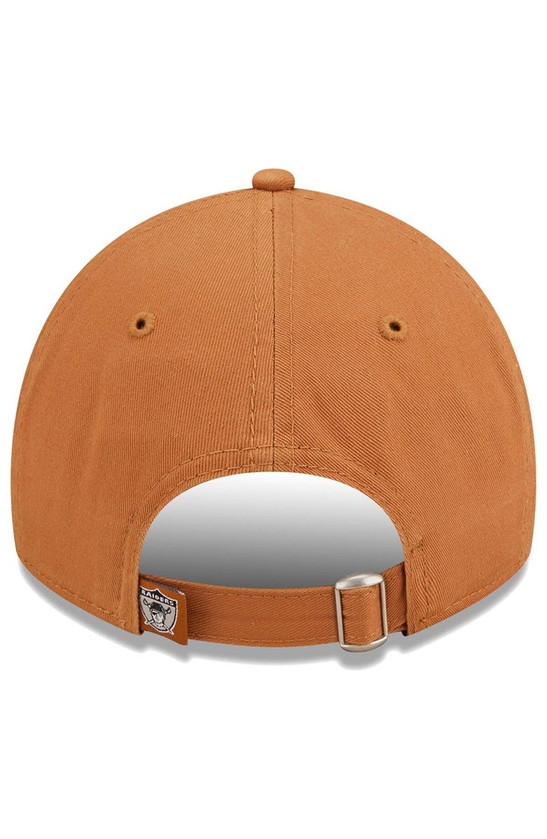 New Era Men's New Era Brown Las Vegas Raiders Core Classic 2.0 9TWENTY Adjustable Hat, Alternate, color, 