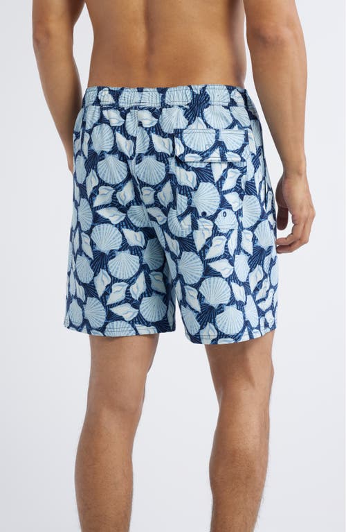 Vineyard Vines 7-inch Chappy Swim Trunks In Shell Toss Navy