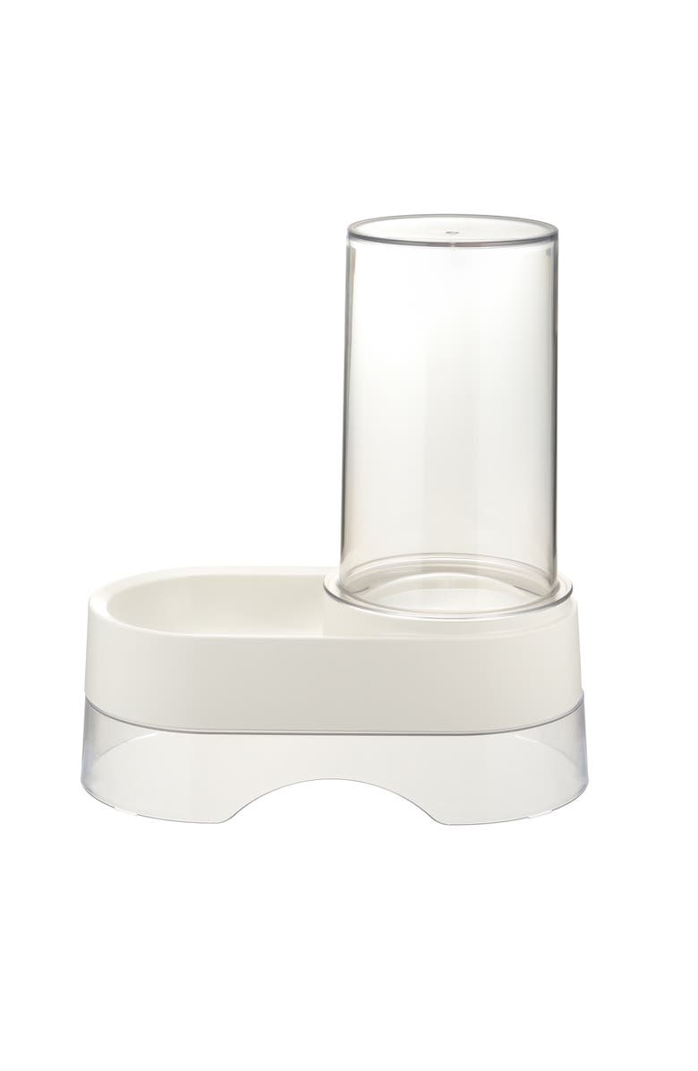 Richell Elevated 1 Gallon Gravity Water Dispenser for Dogs and Cats, Alternate, color, Multicolored