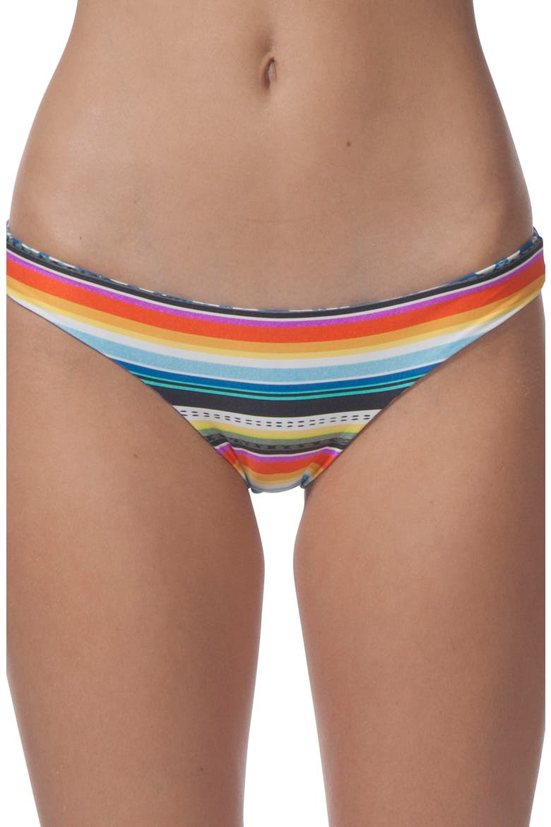 Beach Bazaar Reversible Hipster Bikini Bottoms, Alternate, color, BLUE