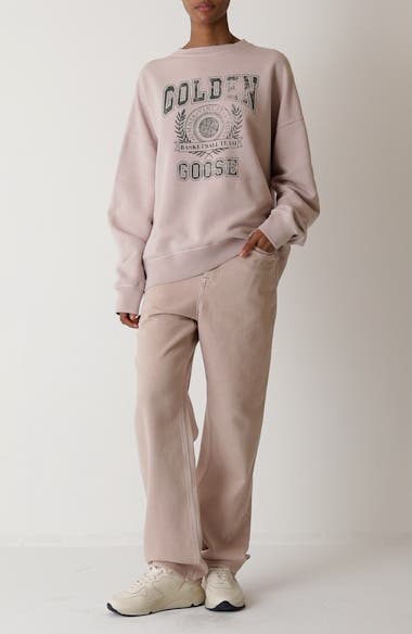 Golden Goose Gender Inclusive Journey Logo Graphic Sweatshirt