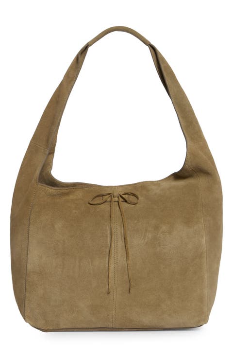 Clem Leather Hobo Bag