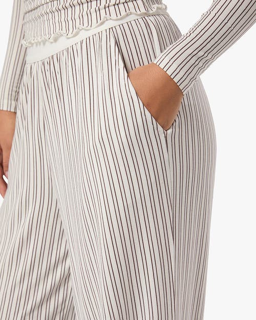 Weworewhat Wide Leg Pants In Cld Gry/chesnt