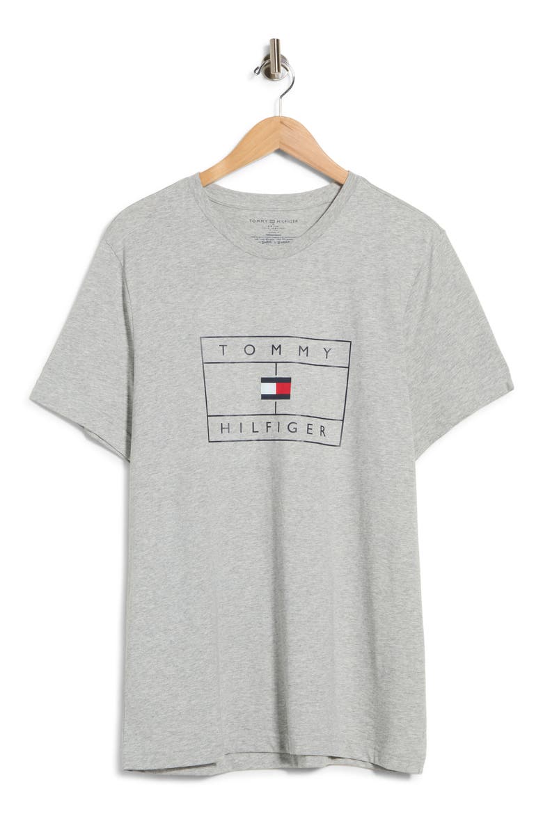 Logo Graphic T-Shirt, Main, color, GREY HEATHER