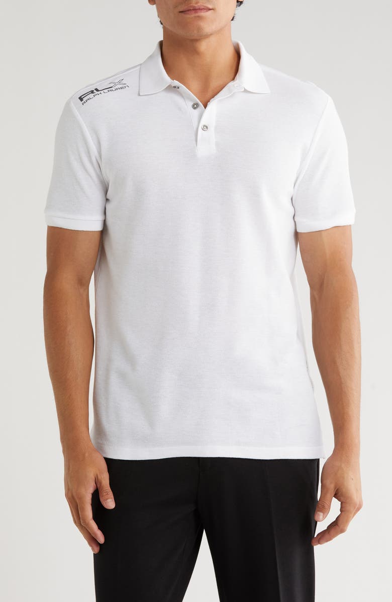 Polo Ralph Lauren Cotton Polo, Main, color, Ceramic White