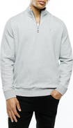 Psycho Bunny Marc Textured Quarter Zip Pullover